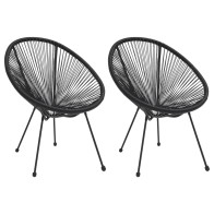 Garden Moon Chairs 2 pcs...