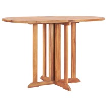 Garten-Klapptisch Butterfly 150x90x75 cm Massivholz Teak