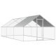 Outdoor Chicken Cage 2.75x2x1.92 m Galvanised Steel