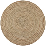 Area Rug Braided Jute 240...