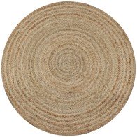 Area Rug Braided Jute 240...