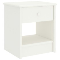 Bedside Cabinet Light Wood 35x30x40 cm Solid Pinewood