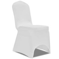 Chair Cover Stretch White...