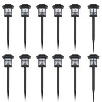 Solarleuchte LED-Licht Set für den Außenbereich 12 Stück