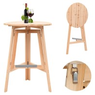 Foldable Bar Table 78 cm...