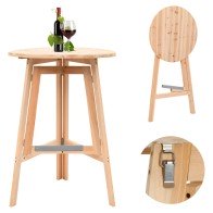 Foldable Bar Table 78 cm...