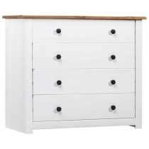 Side Cabinet 80x40x73 cm Pine Panama Range