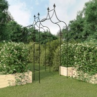 Garden Arches 2 pcs Black...