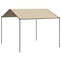 Canopy Tent Beige 4x3 m Steel and Fabric