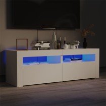 TV-Schrank mit LED-Leuchten Sonoma-Eiche 120x35x40 cm