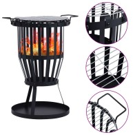 Garden Fire Pit Basket with...