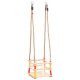 Baby Swing with Safety Belt Solid Pinewood