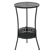Bistro Table Black 40x70 cm...