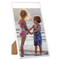 Bilderrahmen Collage 3 Stk. für Wand Tisch Weiß 21x29,7 cm MDF