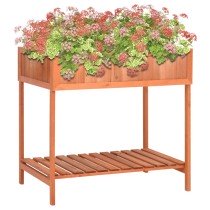 Herb Planter 80x60x80 cm Solid Firwood