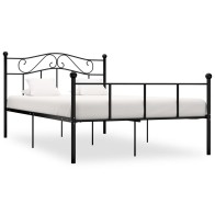 Bed Frame Black Metal...