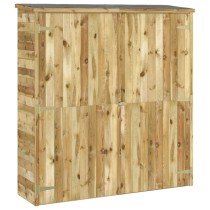 Garden Tool Shed 163x50x171 cm Solid Wood Pine