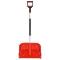 Snow Shovel Red 136 cm Aluminium