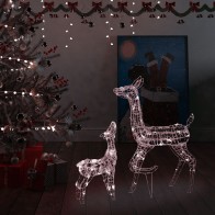 Acrylic Reindeer Family...
