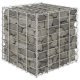 Cube Gabion Raised Bed Steel Wire 60x60x60 cm