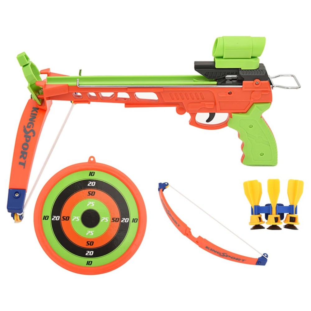 Children Crossbow and Dart Archery Set with Target