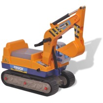 Ride-on Excavator Plastic Yellow