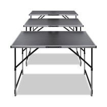 Pasting Table 3 pcs Foldable Height Adjustable