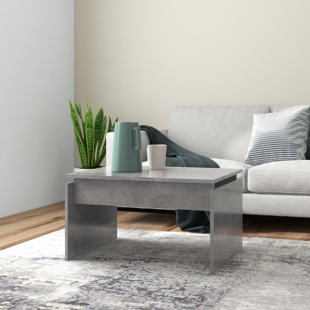 Couchtisch Weiß 68x50x38 cm Holzwerkstoff