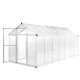 Greenhouse Aluminium 481x250x195 cm 23.44 m