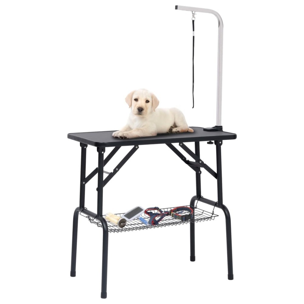 Adjustable Dog Grooming Table with 1 Loop