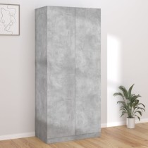 Wardrobe Grey Sonoma 90x50x200 cm Engineered Wood