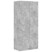 Wardrobe Grey Sonoma 90x50x200 cm Engineered Wood