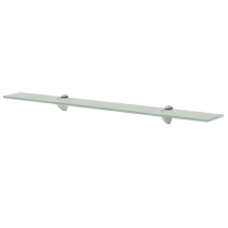 Floating Shelves 2 pcs Glass 80x20 cm 8 mm