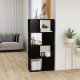 Book Cabinet Room Divider Sonoma Oak 60x24x124.5 cm Engineered Wood