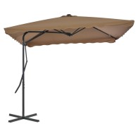 Outdoor Parasol with Steel...