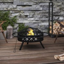 Fire Pit with Poker 70 cm...