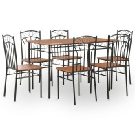 5 Piece Dining Set MDF and...