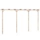 Pergola Bamboo 385x40x205 cm