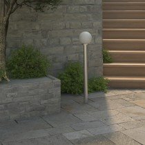 Garden Lamp Post 3 Lamps 220 cm
