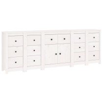 Sideboard 230x35x80 cm Solid Wood Pine