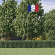 France Flag and Pole 6.23 m...
