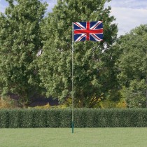 UK Flag and Pole 5.55 m...
