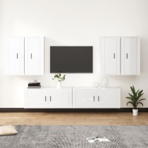 6 Piece TV Cabinet Set...