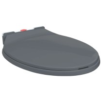 Soft-Close Toilet Seat Quick Release Beige Oval