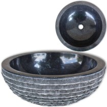 Basin Marble 40 cm Cream