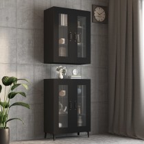 Hängeschrank Räuchereiche 69,5x34x90 cm