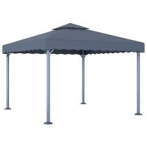 Gazebo Taupe 3x3 m Aluminium and Steel