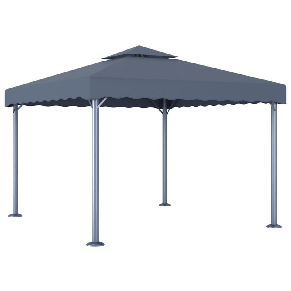 Gazebo Taupe 3x3 m Aluminium and Steel