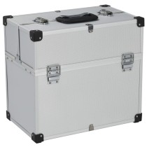 Tool Case 38x22.5x34 cm Silver Aluminum