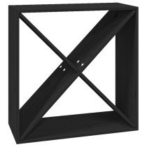 Wine Cabinet 62x25x62 cm Solid Wood Pine